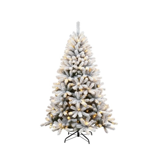Prelit christmas tree - prelit, green