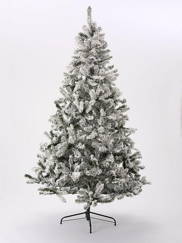 Christmas snow flocked - flocked, tree