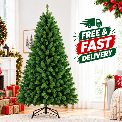 Artificial christmas tree - christmas, 5ft