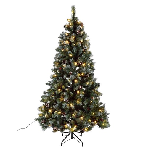 Christmas tree 6ft - tree, lit