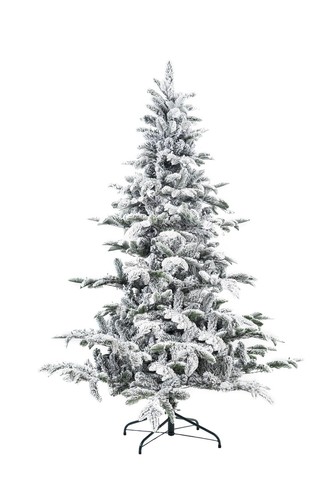 Christmas tree snow covered - tree,