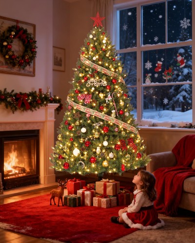 Christmas tree stand bushy - christmas,