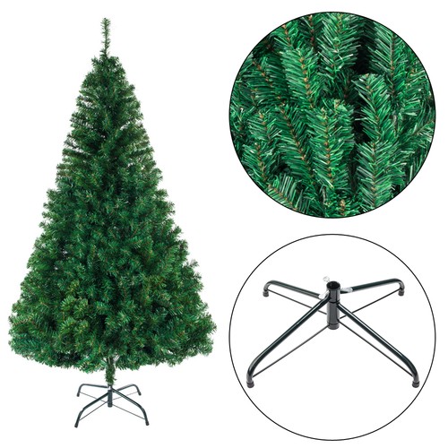 8ft bushy large christmas - bushy, tree