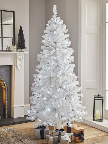 White 6ft pre - 6ft, pre-lit