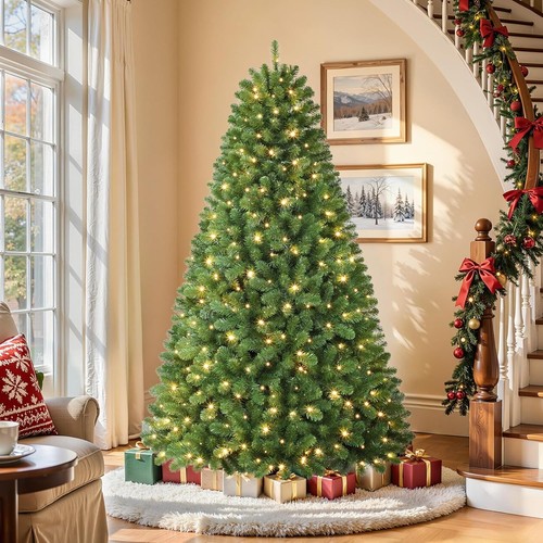 6ft pre lit christmas - pre, tree