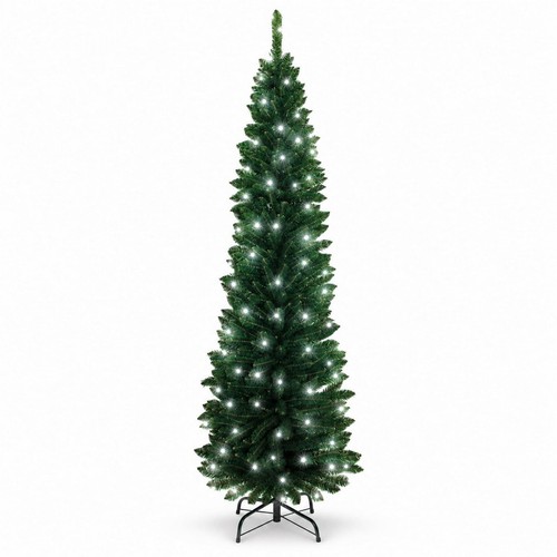 Christmas tree pre lit slim - pre,