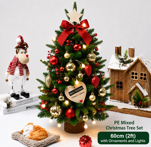 2ft christmas tree set - 2ft,