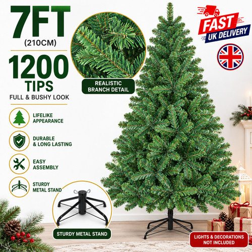 7ft artificial christmas - 7ft,