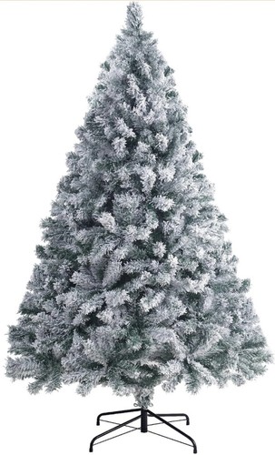 6ft snow flocked artificial - 6ft,