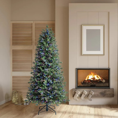 5ft pre lit aspen - 6.5ft,