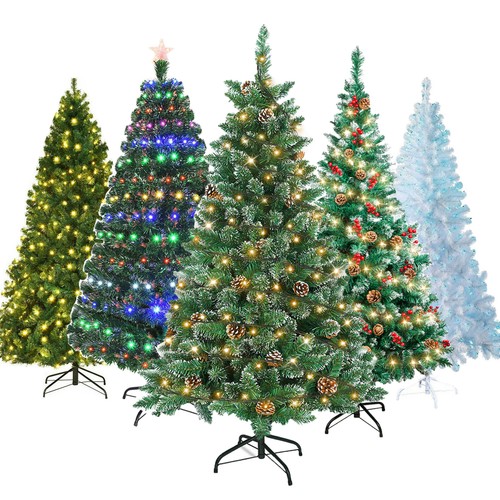 Christmas tree with - tree, lights
