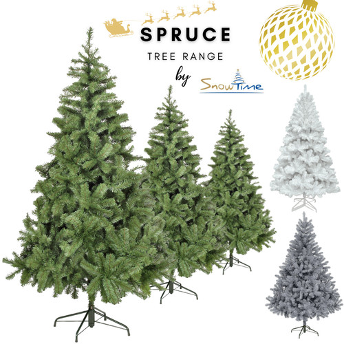 Christmas tree green grey - green,