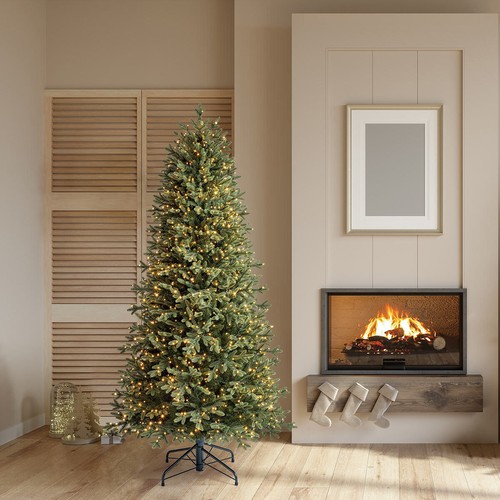 Aspen 5ft slim pre - slim, pre-lit