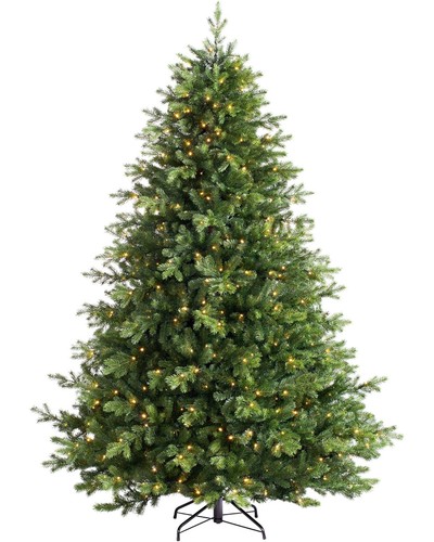 Pre lit christmas tree - pre-lit, balsam
