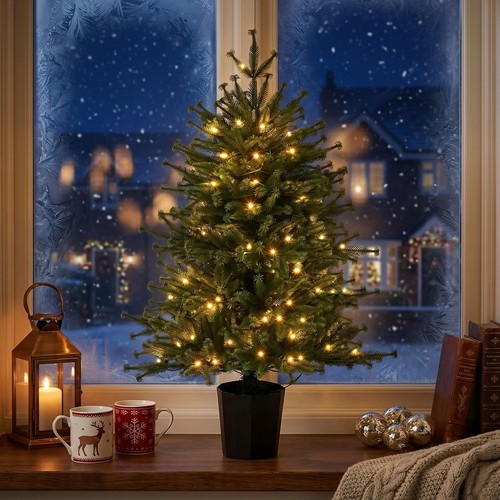 3ft pre lit artificial - pre-lit,