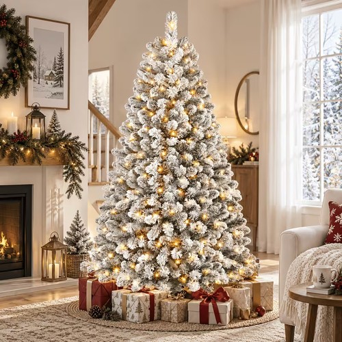 Festive royal snow flocked - festive,